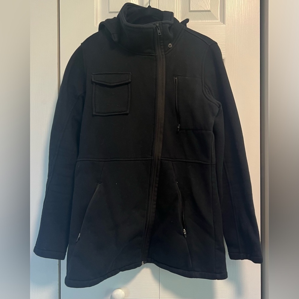 Women's Hurley Zip Up Light Jacket With Removable Hood